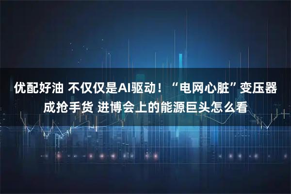 优配好油 不仅仅是AI驱动！“电网心脏”变压器成抢手货 进博会上的能源巨头怎么看